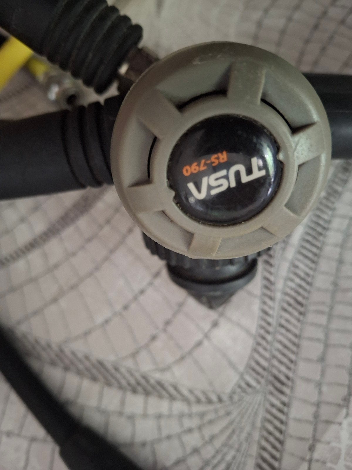 TUSA ademauromaat RS 790 DIN Set met Manometer, Watersport en Boten, Duiken, Ophalen of Verzenden, Gebruikt, Overige typen