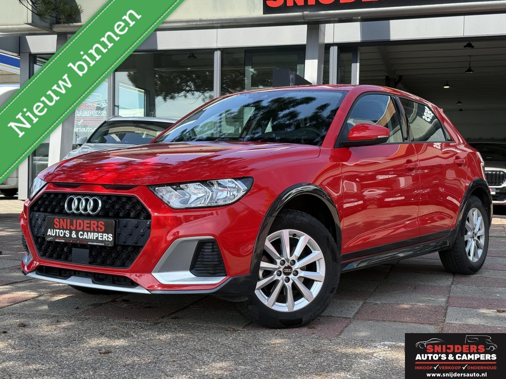 Audi A1 citycarver 30 TFSI Advanced Edition automaat, Auto's, Audi, Stof, Zwart, Met garantie (alle), Bedrijf