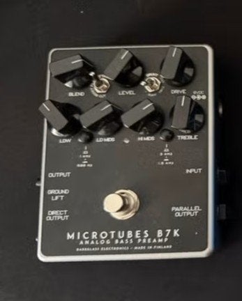 Darkglass B7K V2 te koop / ruil, Muziek en Instrumenten, Ophalen of Verzenden, Zo goed als nieuw, Distortion, Overdrive of Fuzz