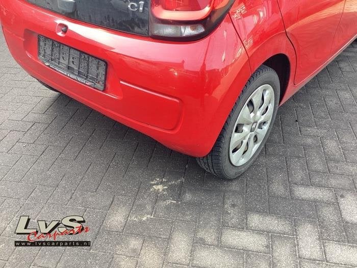 Achterbumper van een Citroen C1, Gebruikt, -, Ophalen of Verzenden, Bumper