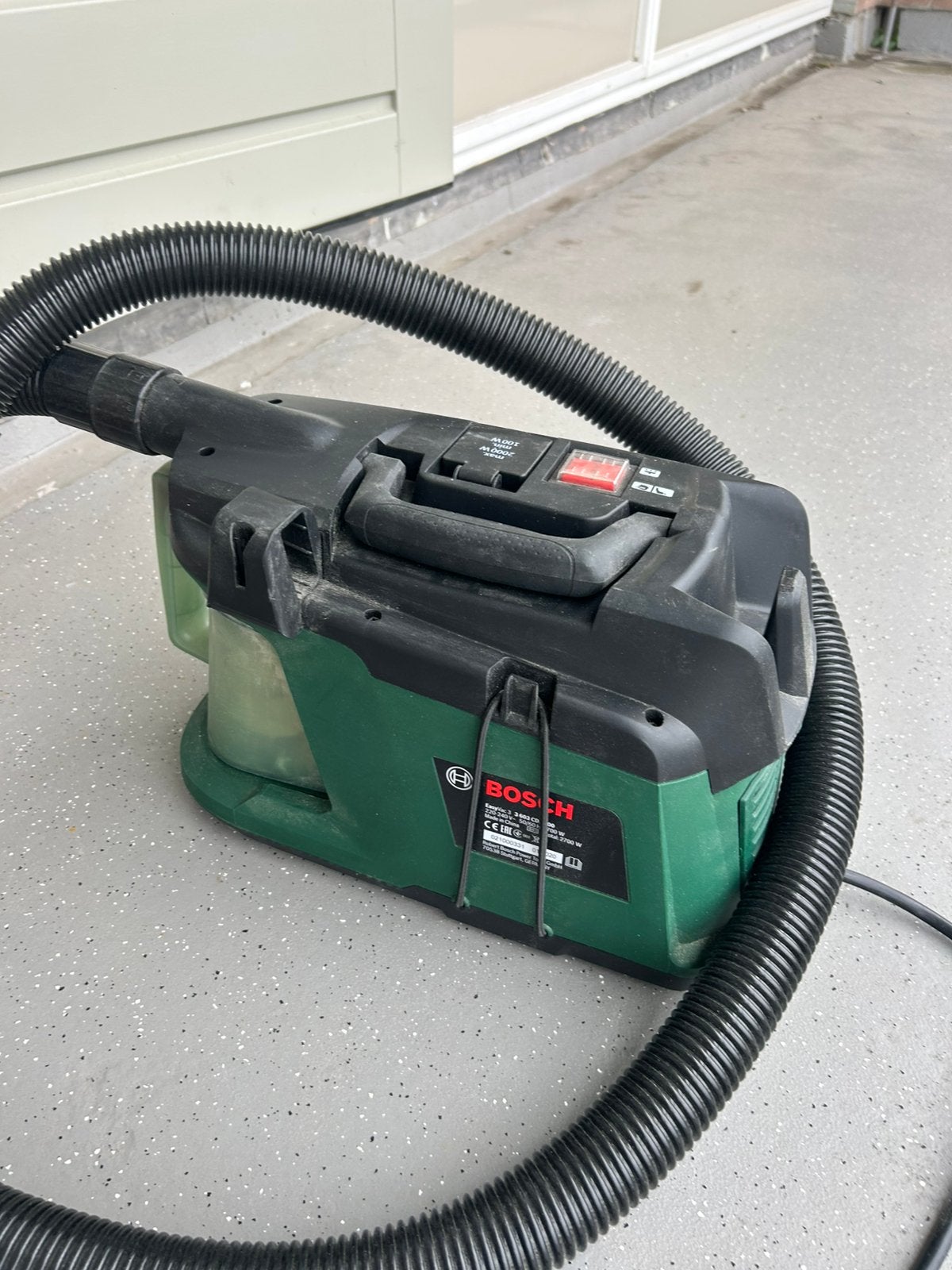 Bosch EasyVac 3 bouwstofzuiger, bouwstof stofzuiger, Ophalen of Verzenden, Gebruikt, Overige typen