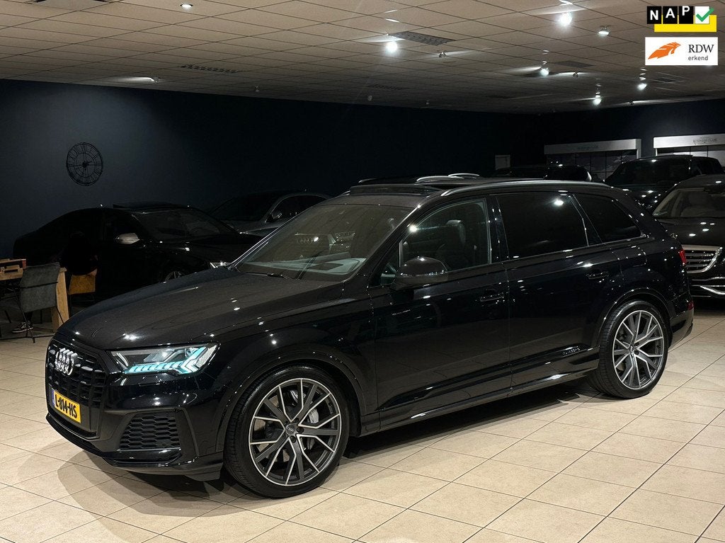 Audi Q7 55 TFSI e Quattro COMPETITION|ORIG-NL|TREKHAAK|PANO, Automaat, Gebruikt, 2995 cc, Bedrijf