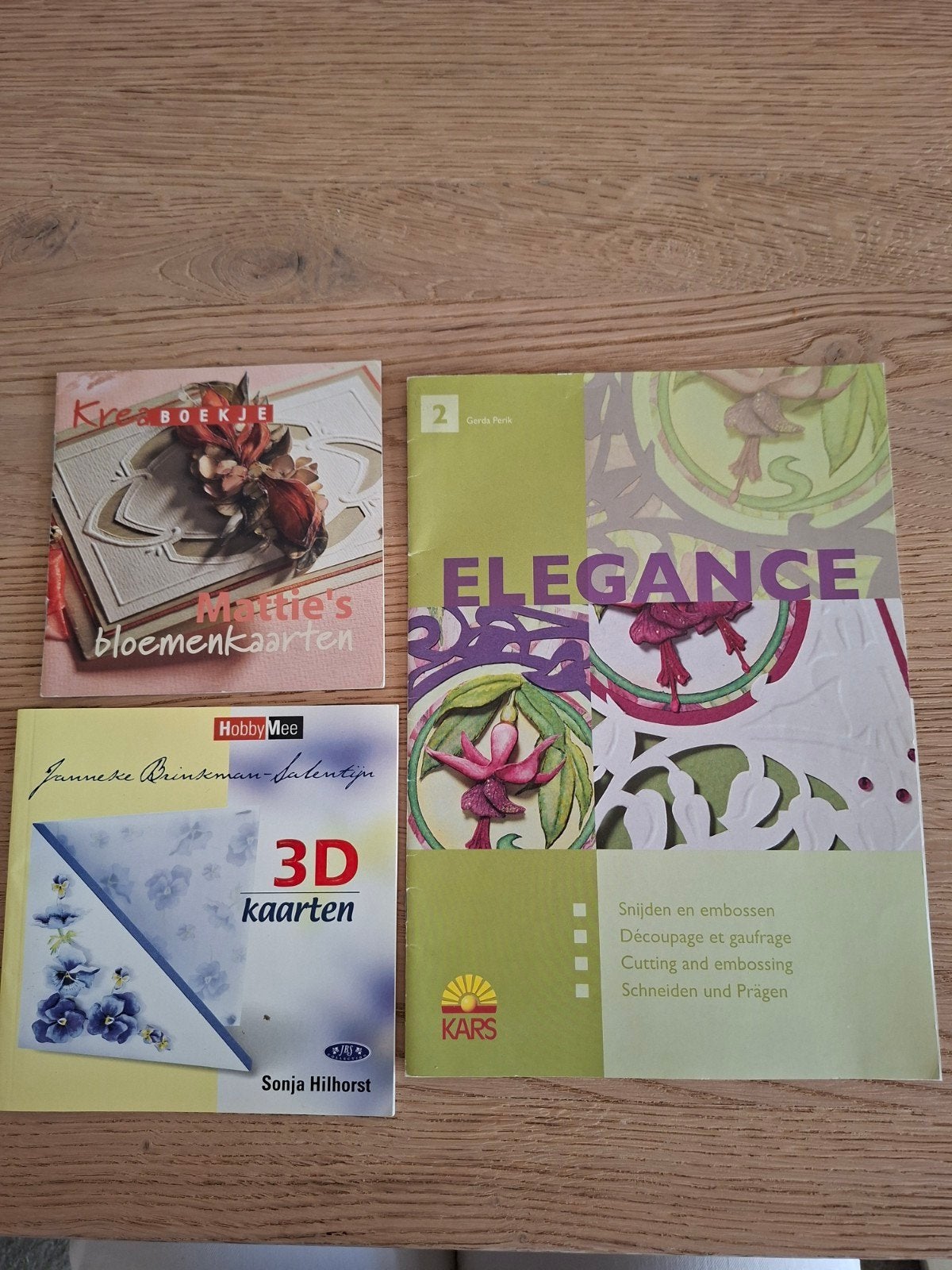 Knutselboeken voor kaarten maken - 3D en bloemenkaarten, Ophalen, Gebruikt, Meerkleurig, Natuur en Bloemen