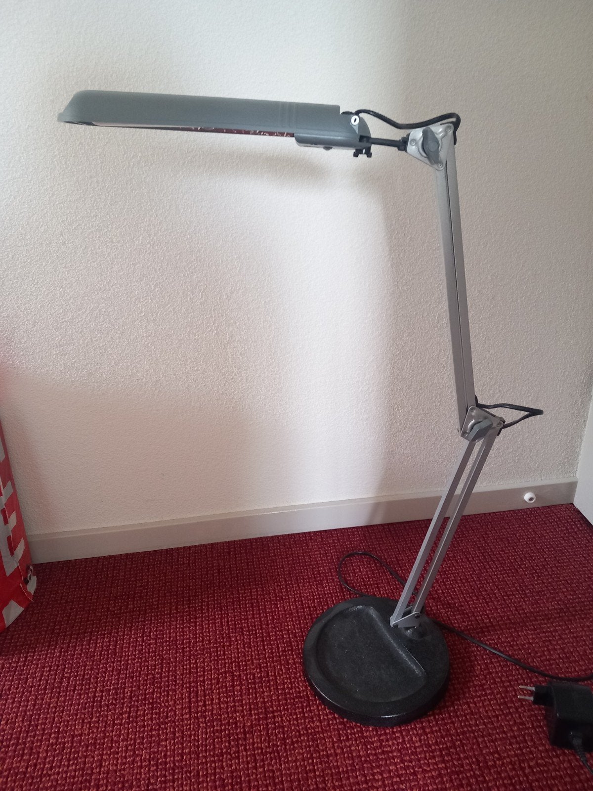 Bureaulamp, Ophalen, Gebruikt, Vergrootglas of Loep