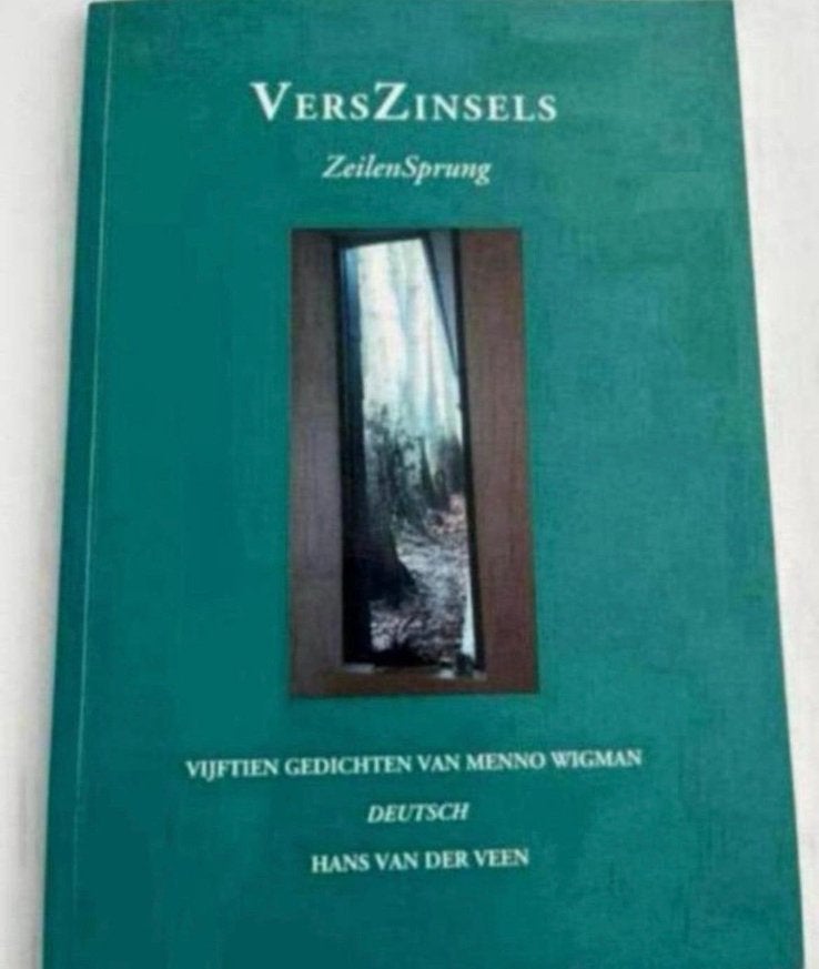 VERSZINSELS ZEILENSPRUNG - Menno Wigman, Ophalen of Verzenden, Zo goed als nieuw
