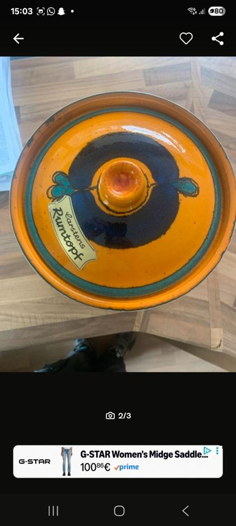 Rumpot, Ophalen