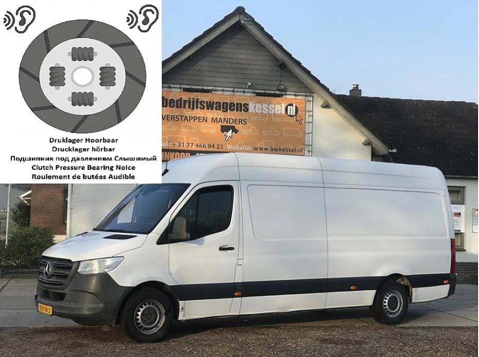 Mercedes-Benz Sprinter 314 2.2 CDI L3H2 EURO VI-D L3H2 Airco, 13 km/l, Gebruikt, 2000 kg, Wit