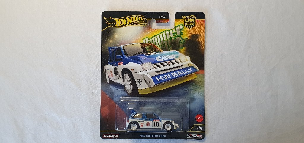 Hot Wheels Premium MG Metro 6R4, Ophalen of Verzenden, Nieuw, Auto