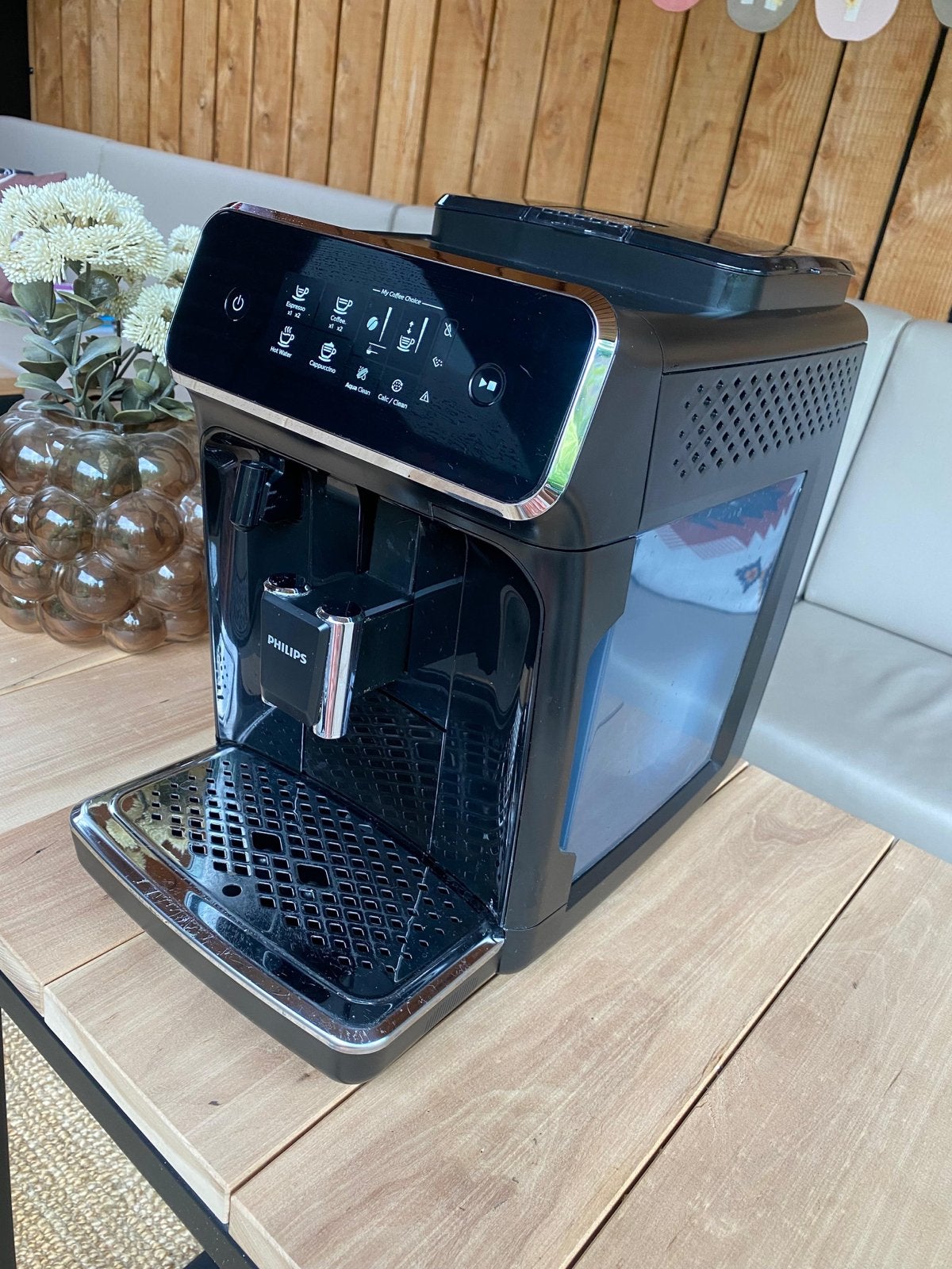 Philips 2200 serie volautomatische koffiemachine, Ophalen, Zo goed als nieuw, Koffiemachine, Koffiebonen