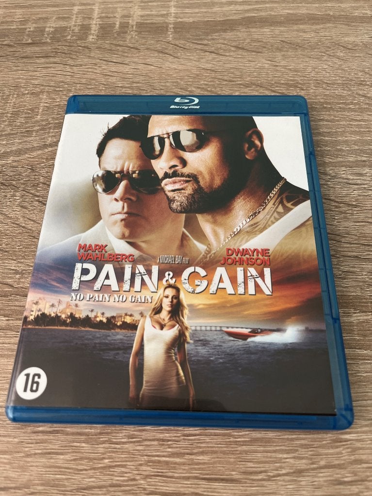 Blu-ray Pain & Gain, Gebruikt, Vanaf 16 jaar, Film, Spaans