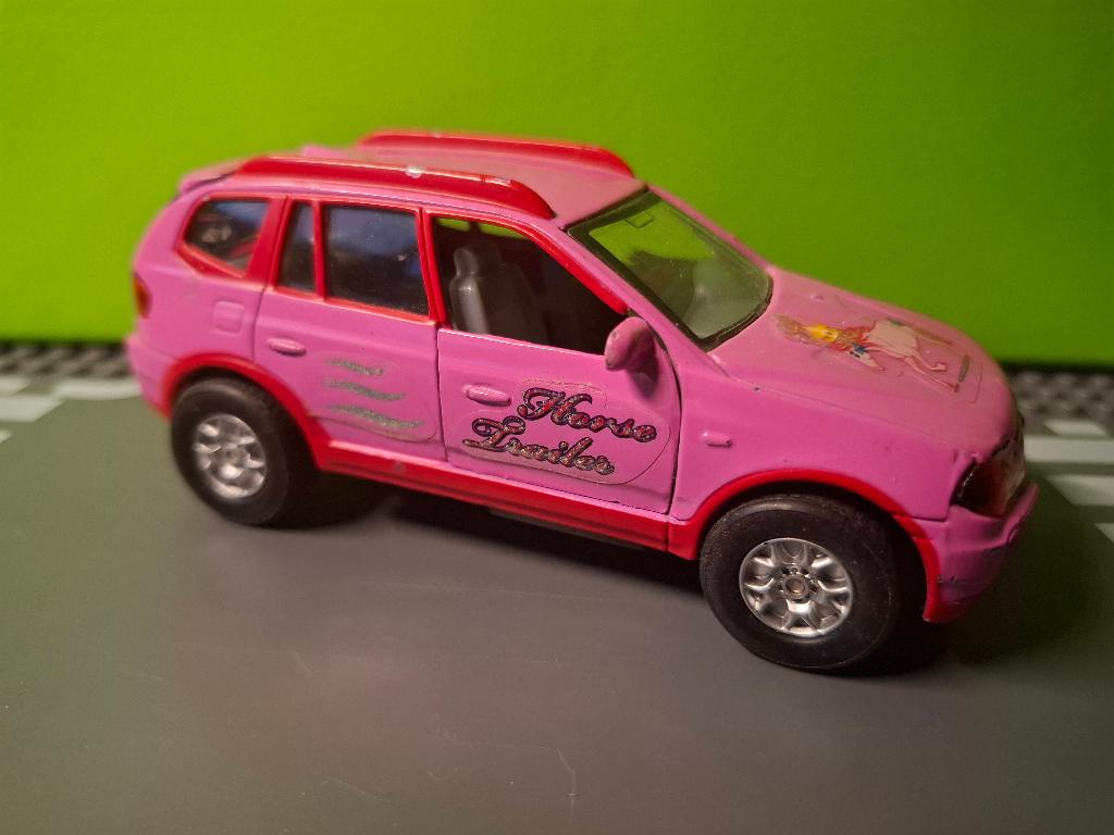 Dickie - BMW X3 [roze] 1/40, Ophalen of Verzenden, Gebruikt, Auto