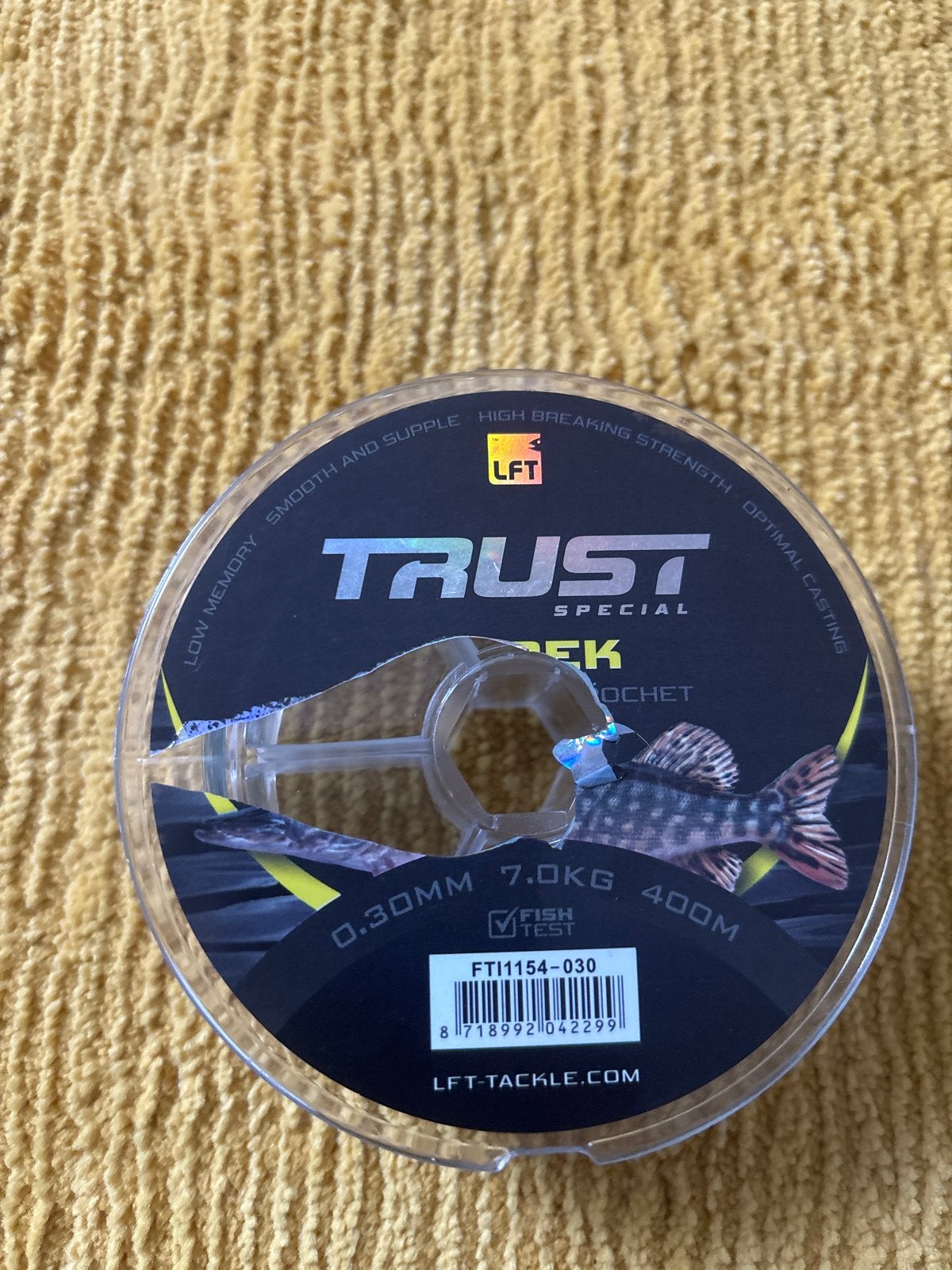 LFT Trust Special Vislijn 0.30mm 7.0kg 400m, Watersport en Boten, Ophalen of Verzenden, Nieuw, Vislijn