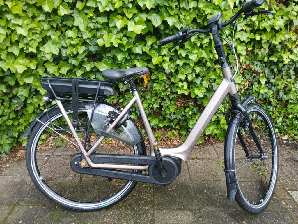 Gazelle orange c8 elektrische damesfiets, Fietsen en Brommers, Elektrische fietsen, 51 tot 55 cm, Ophalen, Zo goed als nieuw, Gazelle