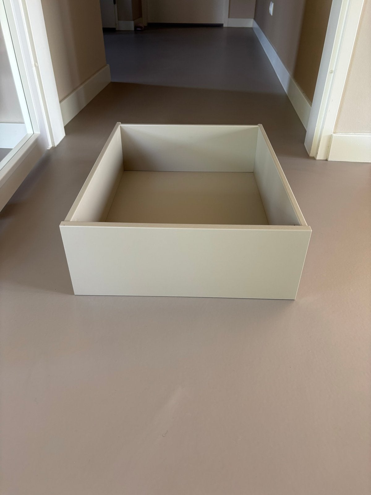 Ikea Komplement lade grijsbeige 50x58 cm, Ophalen, 1 of 2 laden, 50 tot 100 cm, Zo goed als nieuw