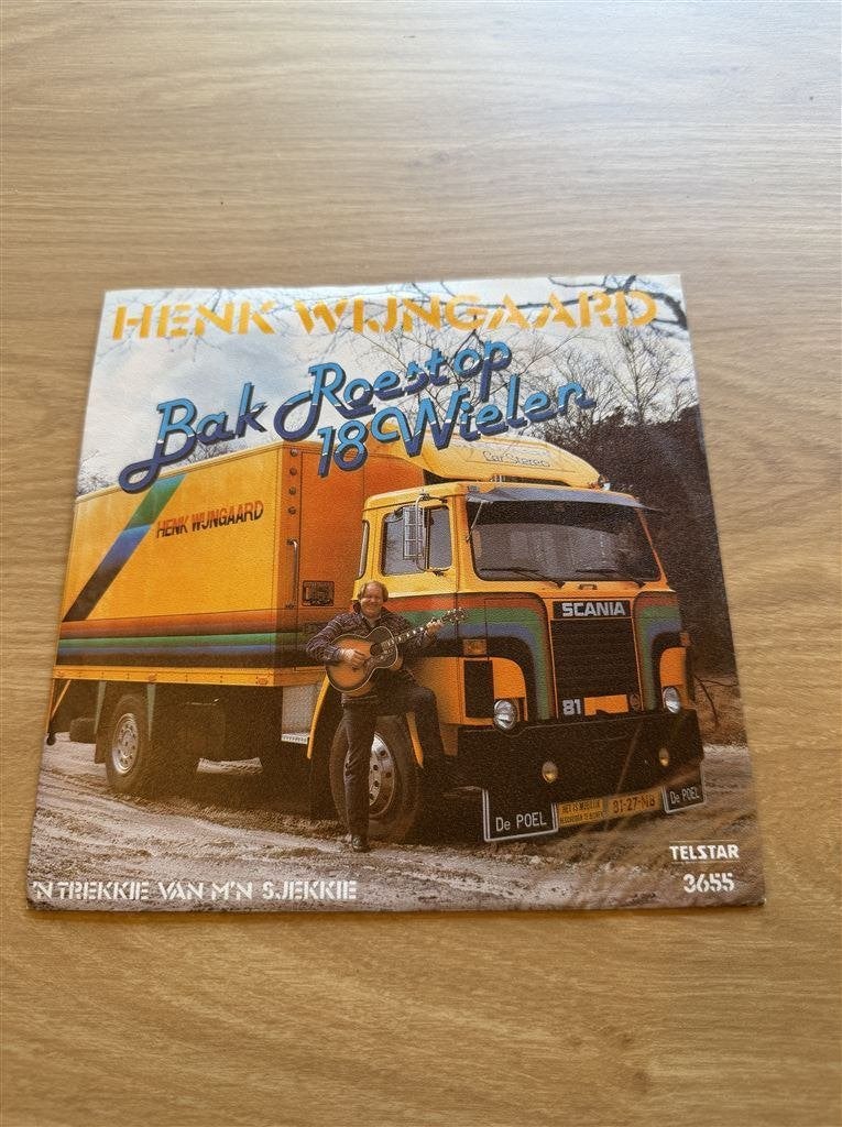 Henk wijngaard - bak roest op 18 wielen, Cd's en Dvd's, Vinyl Singles, Ophalen of Verzenden, Zo goed als nieuw, Nederlandstalig