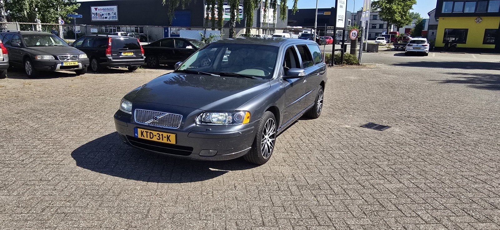 Volvo V70 Bi-Fuel Cng Garantie! goedkoop rijden, Automatische klimaatregeling, 1800 kg, CNG (Aardgas), Handgeschakeld