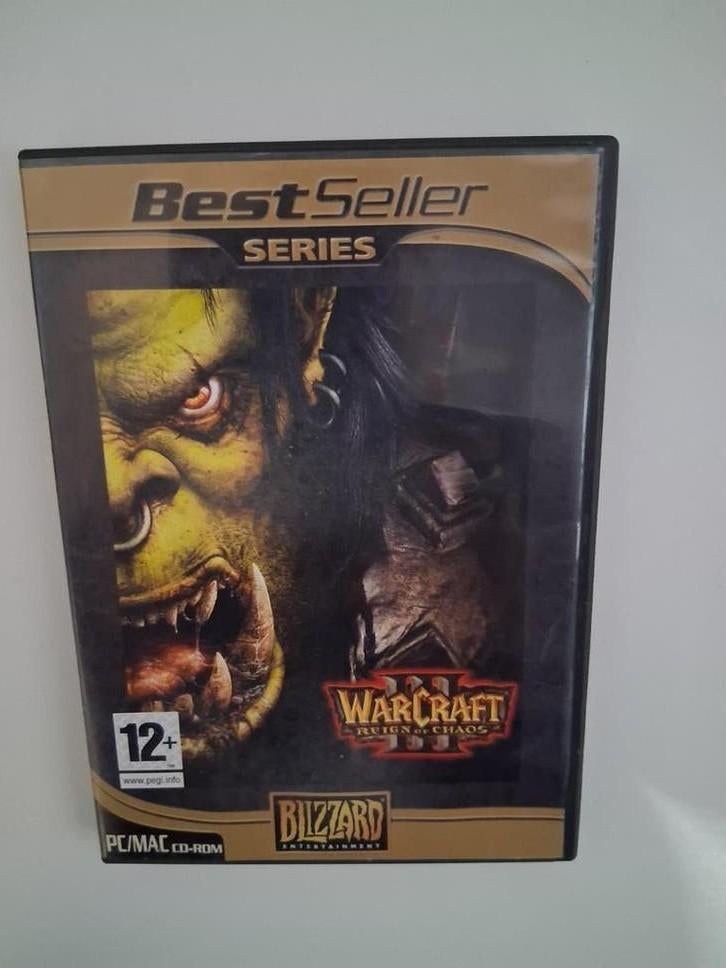 PC game WARCRAFT III PC MAC CD compleet met boekjes, 1 speler, Ophalen of Verzenden, Zo goed als nieuw, Strategie en Constructie