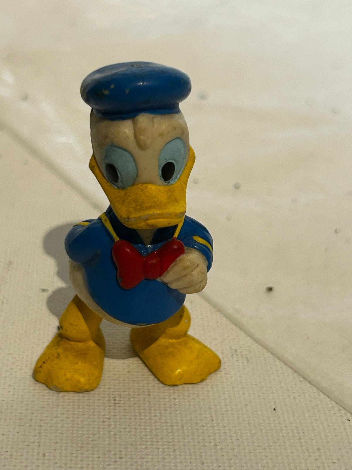 Vintage Donald Duck Beeldje - Disney Figuur, Verzamelen, Ophalen of Verzenden, Donald Duck, Gebruikt, Beeldje of Figuurtje