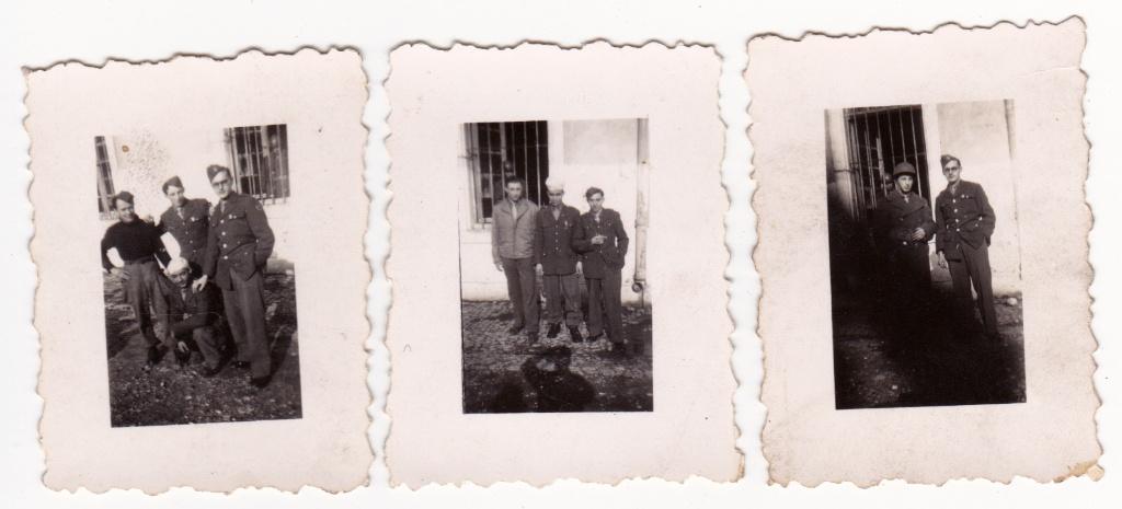 3x Originele WO2 Militaria Foto's - Militairen, Verzenden, Landmacht, Overige gebieden, Foto of Poster