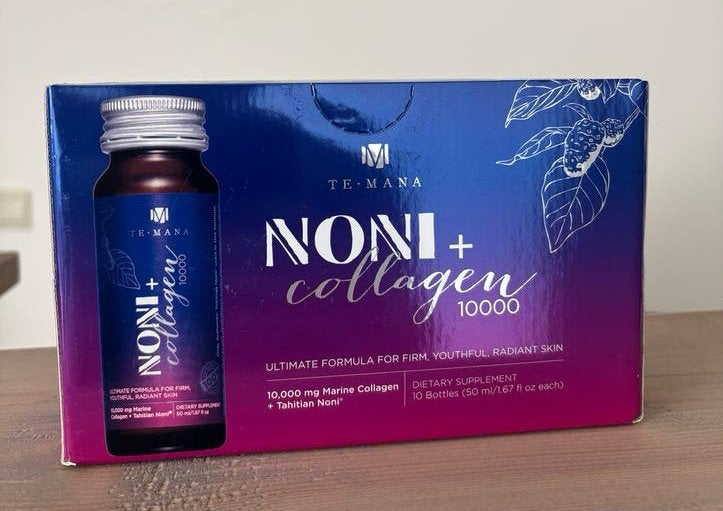 Noni + Collagen 10000 - Huidverzorging flesjes, Verzenden, Nieuw, Poeder of Drank