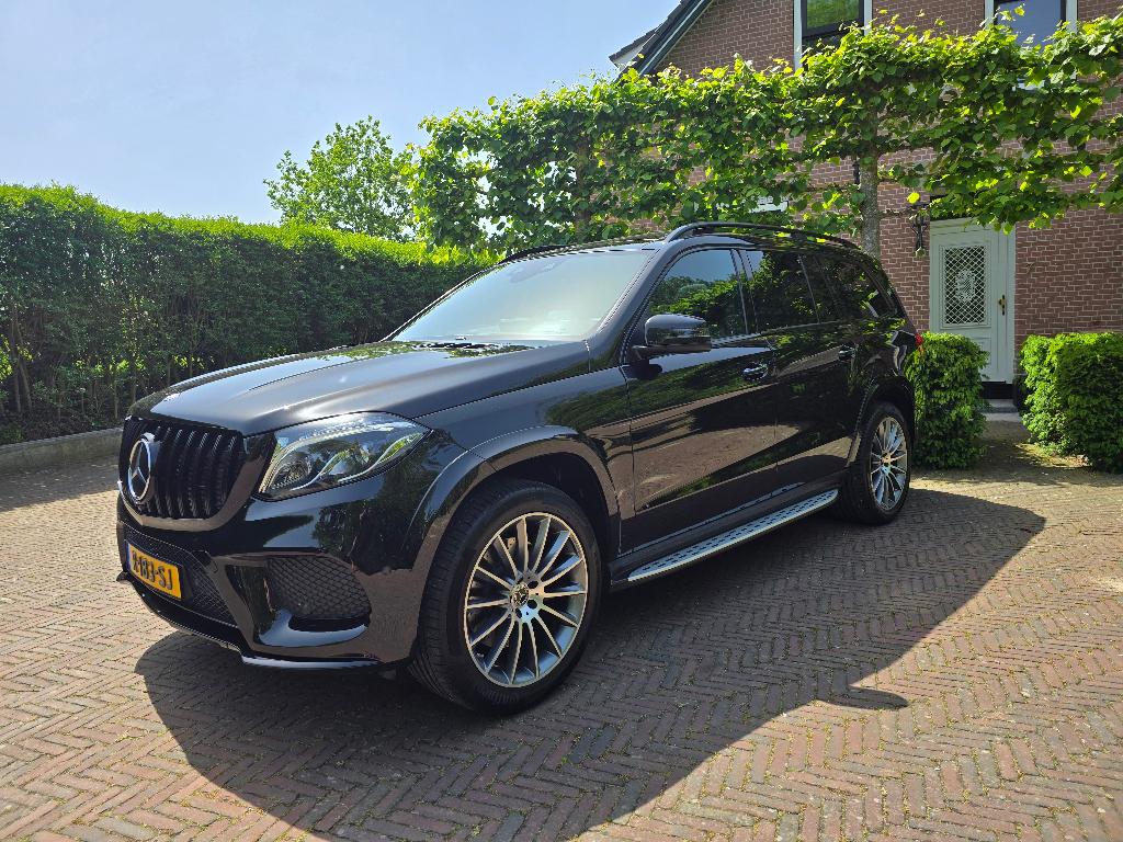Mercedes-Benz GLS 350d 4MATIC 9G-Tronic 2019 Zwart BTW-auto, Auto's, Mercedes-Benz, 2375 kg, Zwart, 258 pk, 7 stoelen