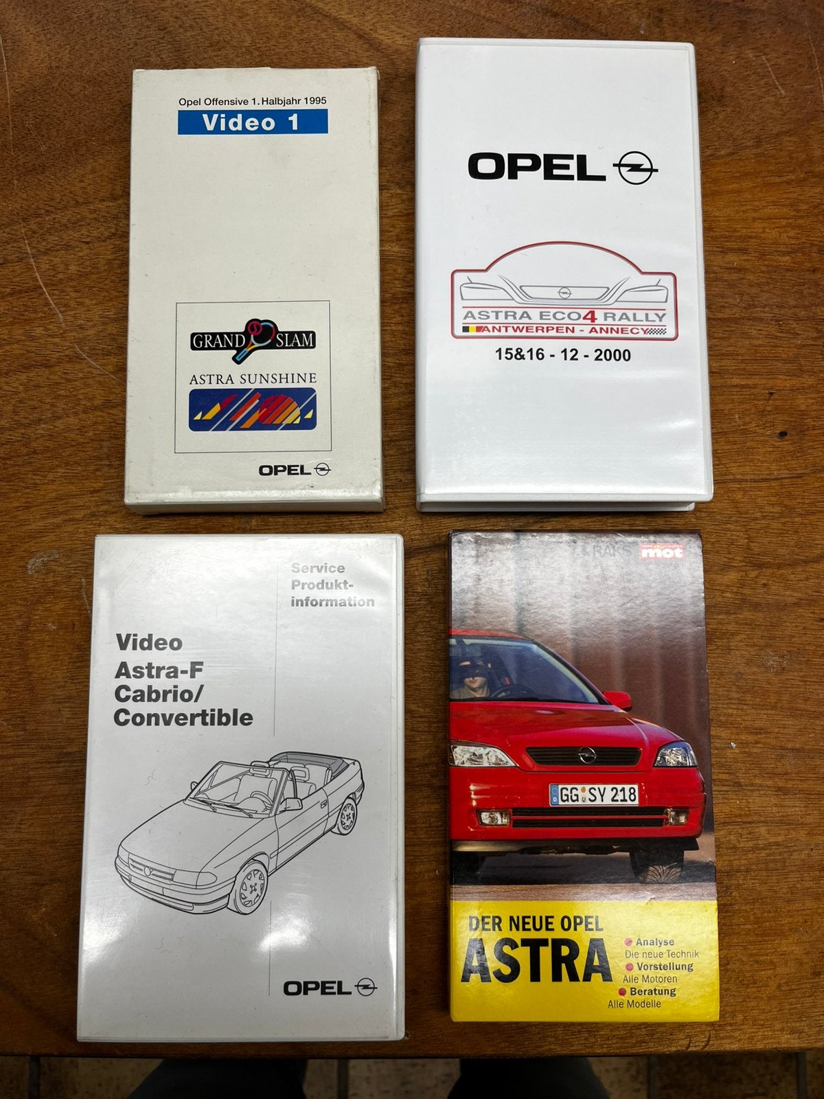 Opel VHS Videocassettes, Ophalen of Verzenden