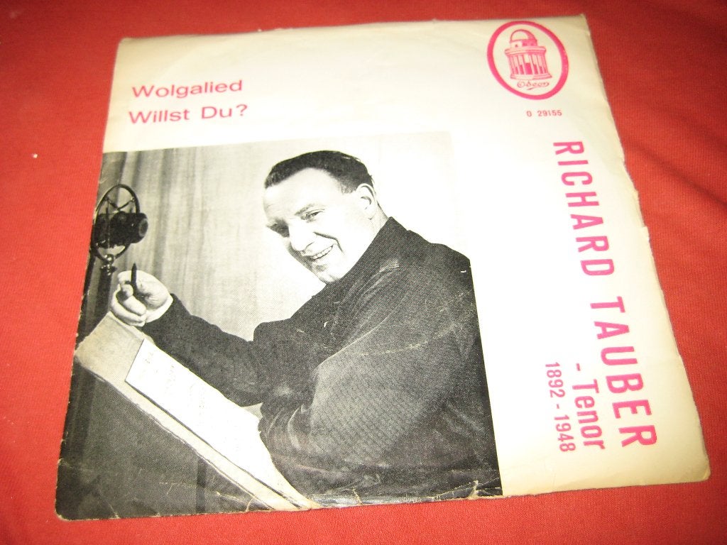 Richard Tauber: Wolgalied, Ophalen of Verzenden, Zo goed als nieuw, Pop