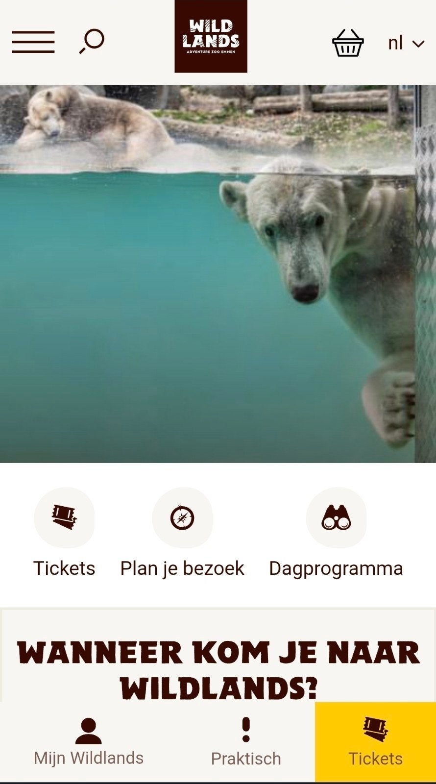 4 x Wildlands toegang kaartjes tickets, Drie personen of meer, Overige soorten, Overige typen