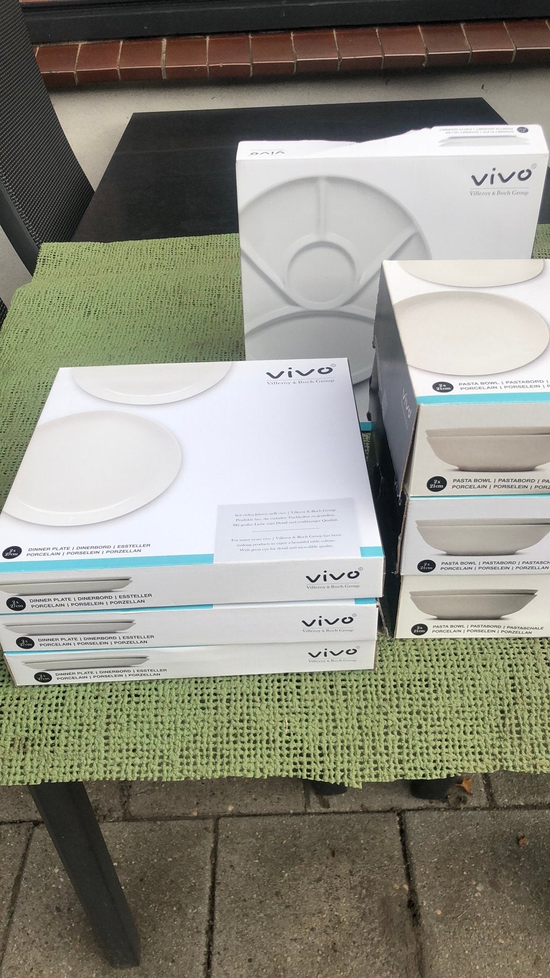 Vivo borden, Ophalen, Zo goed als nieuw, Bord(en), Overige stijlen