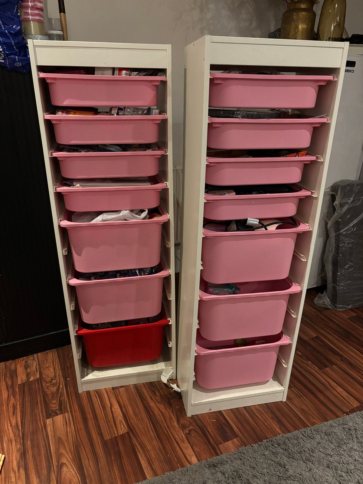 IKEA Trofast opbergkasten met bakken (2 stuks), Ophalen, Gebruikt