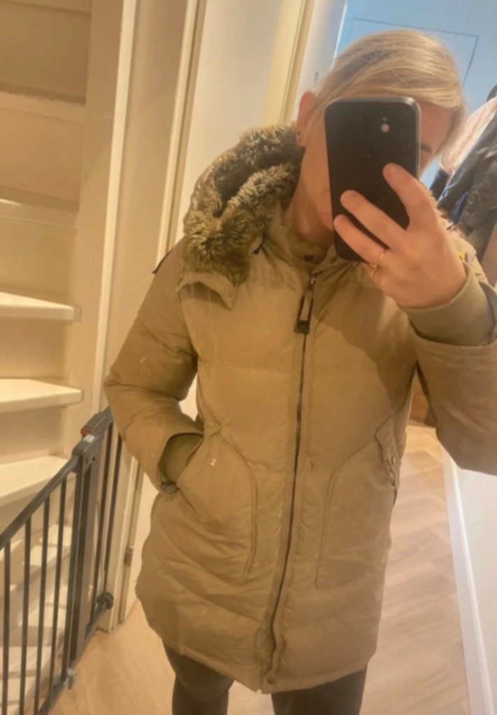 Parajumpers jas | young medium | xs/s, Beige, Zo goed als nieuw, Maat 36 (S), Parajumpers