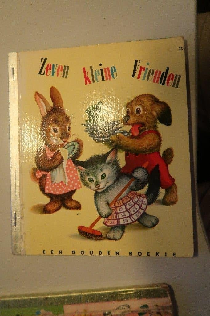 gouden boekje-zeven kleine vrienden-Han Hoekstra-1956, Boeken, Gelezen, Fictie algemeen, Han Hoekstra, Ophalen of Verzenden