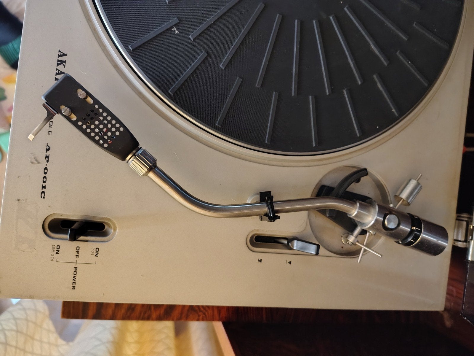 Akai AP-001C Platenspeler - Vintage Hifi, Ophalen, Gebruikt, Akai, Automatisch