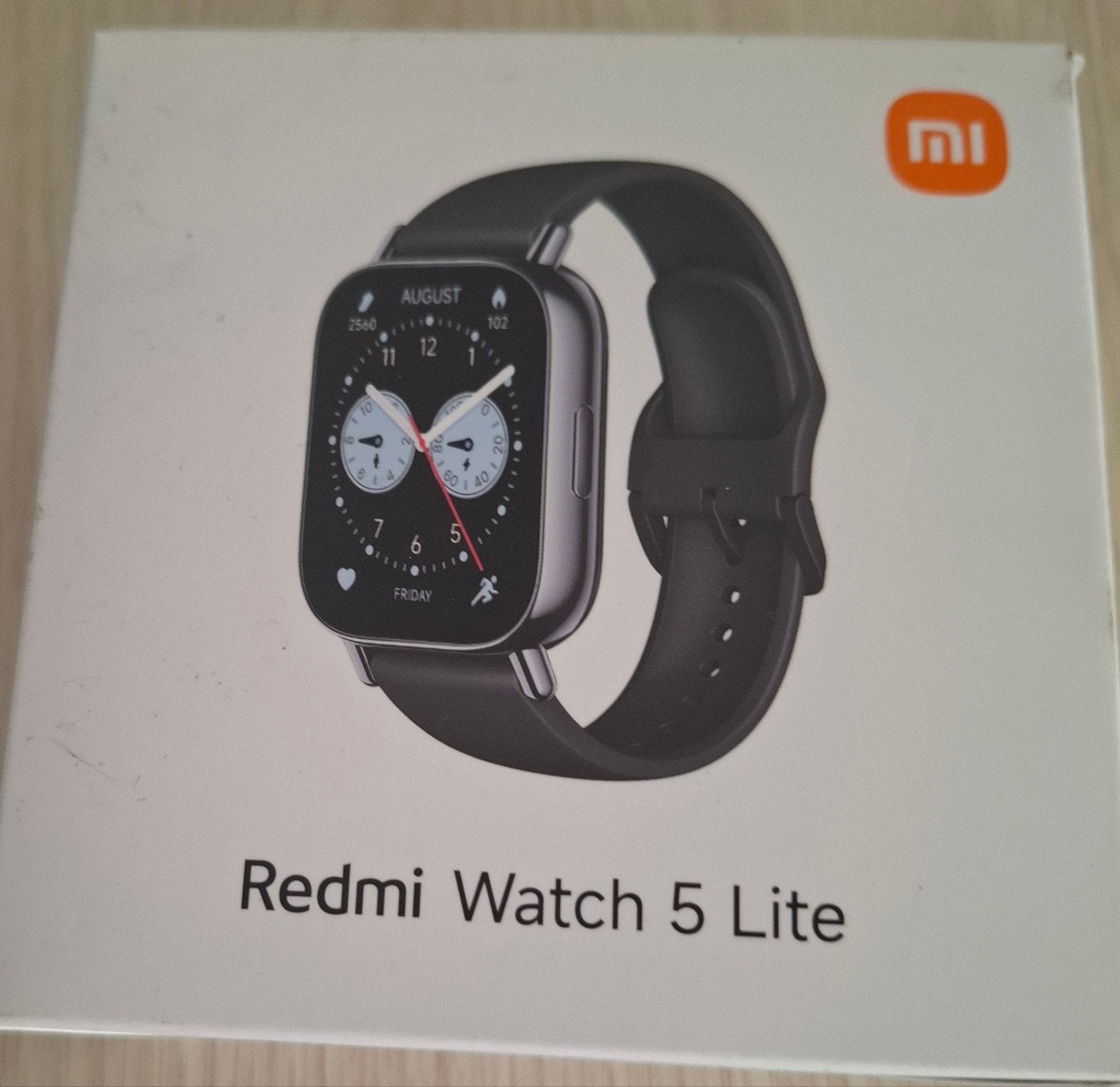 Redmi Watch 5 Lite Zwart Smartwatch, Ophalen, Zo goed als nieuw, Zwart, Redmi