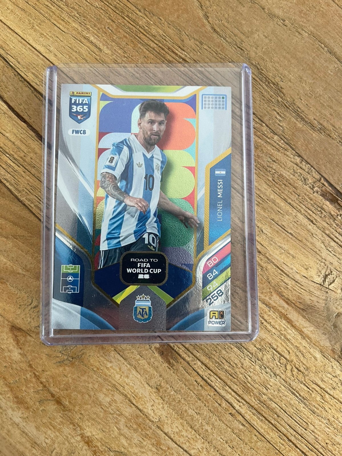 Lionel Messi Panini WK 2026 Argentinie FC Barcelona, Ophalen of Verzenden, Zo goed als nieuw, Sticker