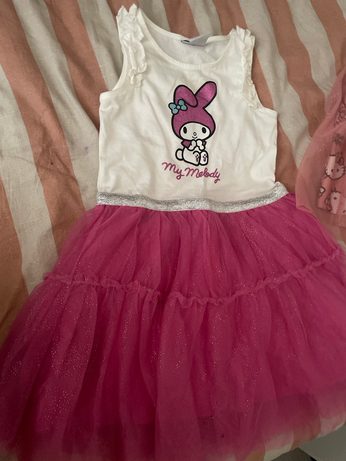 My Melody Jurk voor meisjes, maat 6-7 jaar, nieuw, Ophalen of Verzenden, Nieuw, Meisje