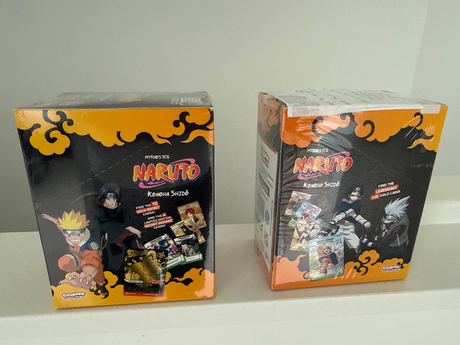 Naruto Konoha Shido Boosterbox TCG (2 stuks), Ophalen, Nieuw, Boosterbox