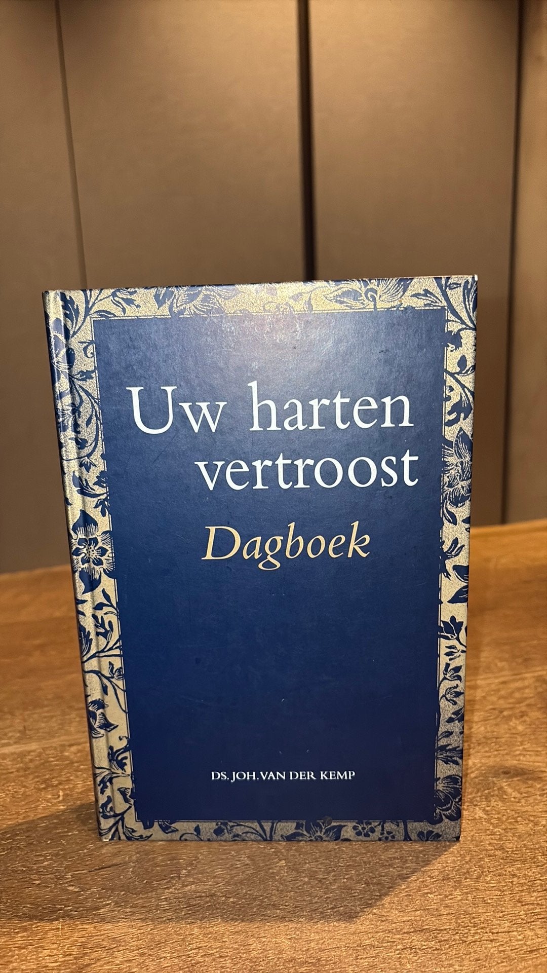 Ds Joh. van der Kemp - Uw harten vertroost, Ophalen of Verzenden, Gelezen, Joh. van der Kemp