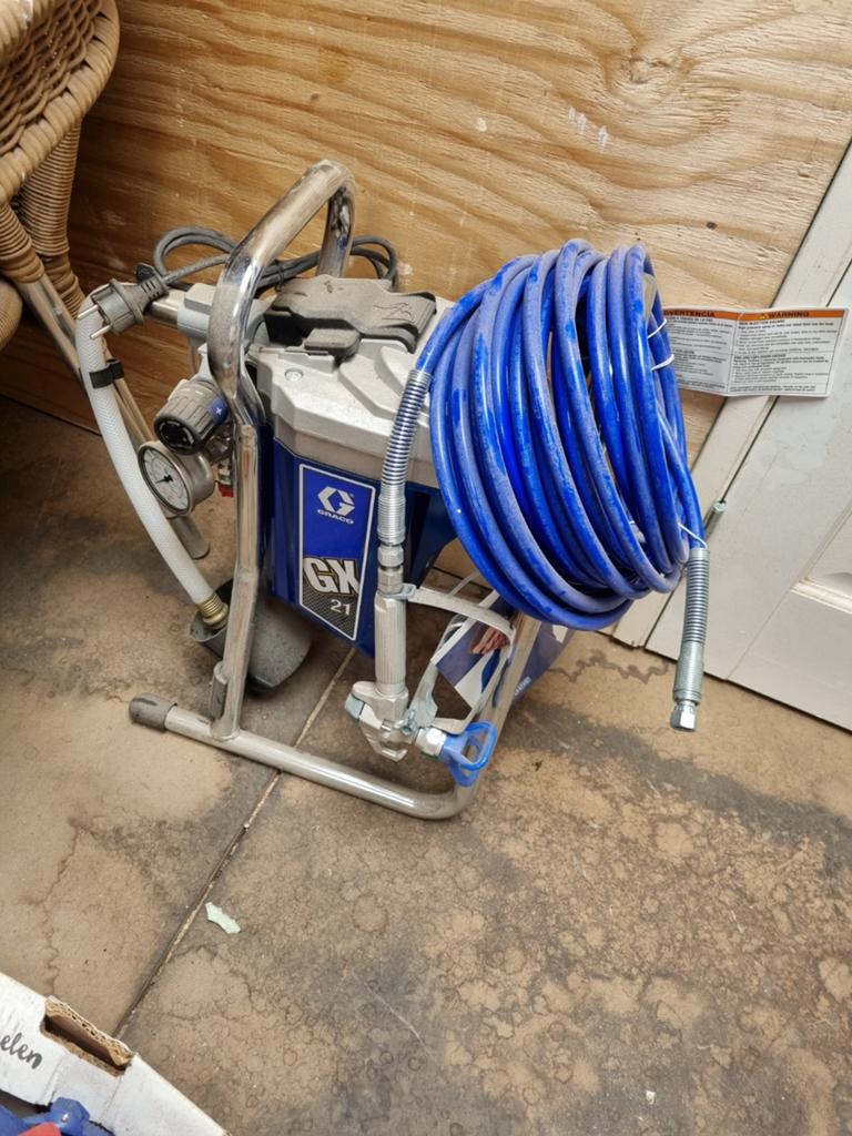 Graco GX21 Verfspuit - Zo goed als nieuw, Ophalen of Verzenden, Zo goed als nieuw, Verfspuit of Verfpomp