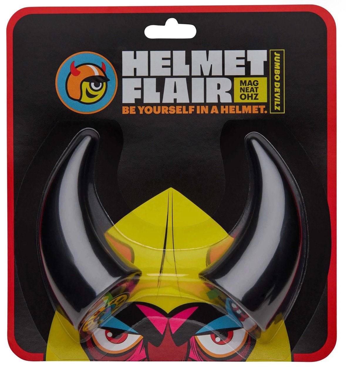 Helmet Flair black horns large, Verzenden, Nieuw met kaartje, Integraalhelm, Overige merken