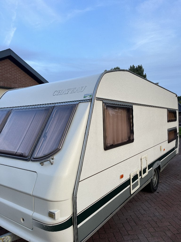 6-persoons Chateau Calista 520 Stapelbed, Caravans en Kamperen, Chateau, Rondzit, Dwarsbed, Bedrijf