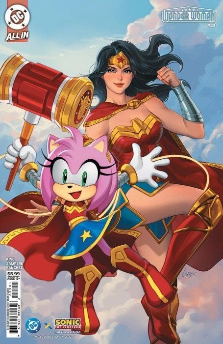 Wonder Woman Vol.6 #33E (2026) Variant Lesley Leirix Li, Eén comic, Amerika, Verzenden, Nieuw