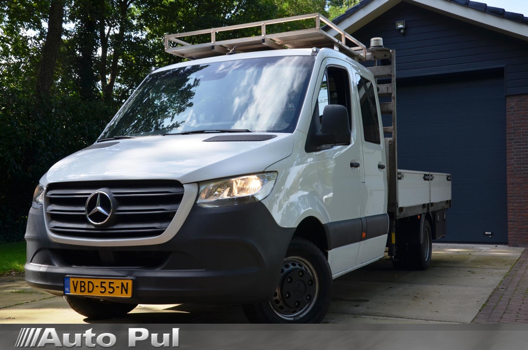 Mercedes-Benz Sprinter 514 2.2 CDI L3 DC EURO VI-D Laadkraan, Automaat, Gebruikt, Euro 6, 2000 kg