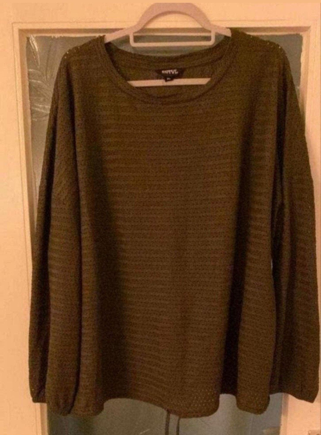 Groen shirt lange mouw ms mode festival Maat XL, Maat 46/48 (XL) of groter, Ophalen of Verzenden, Zo goed als nieuw, Lange mouw