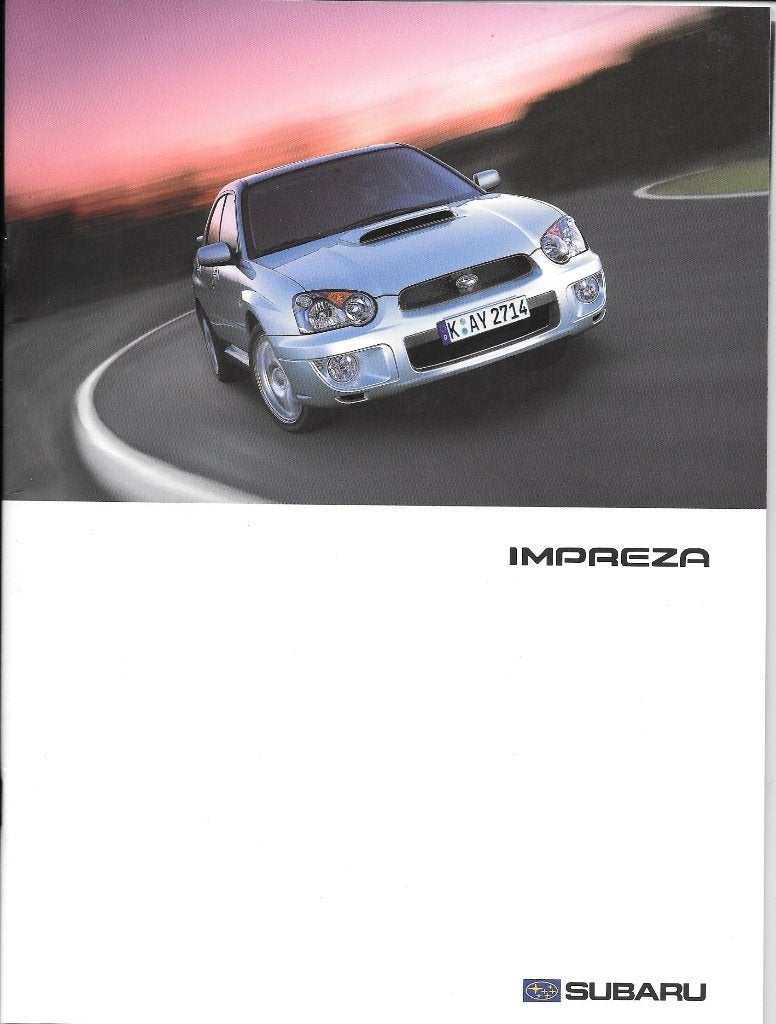 SUBARU IMPREZA  2003, Ophalen of Verzenden, Zo goed als nieuw, Overige merken
