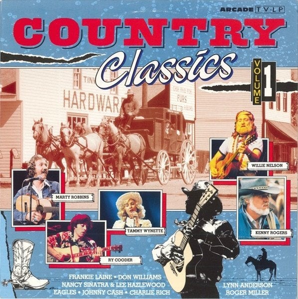 LP - Various ‎– Country Classics Volume 1, Cd's en Dvd's, Gebruikt, 1980 - 1989, Ophalen of Verzenden, Country en Western