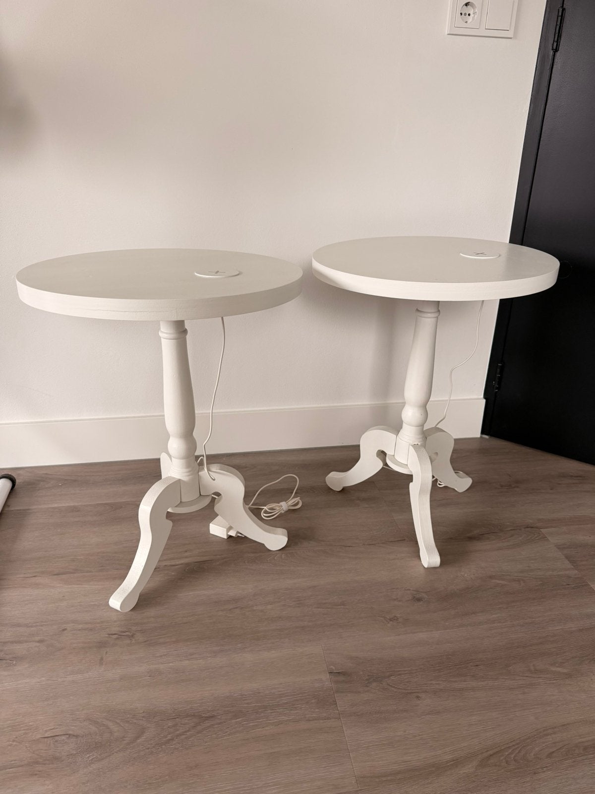Nachtkastjes 2x met draadloze telefoonlader, Ophalen, Zo goed als nieuw, Minder dan 45 cm, Minder dan 55 cm