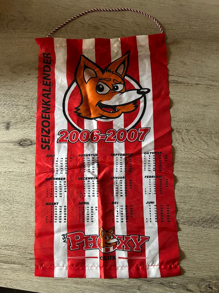 Psv Phoxy kalender, Verzamelen, Ophalen of Verzenden, Zo goed als nieuw, PSV, Overige typen