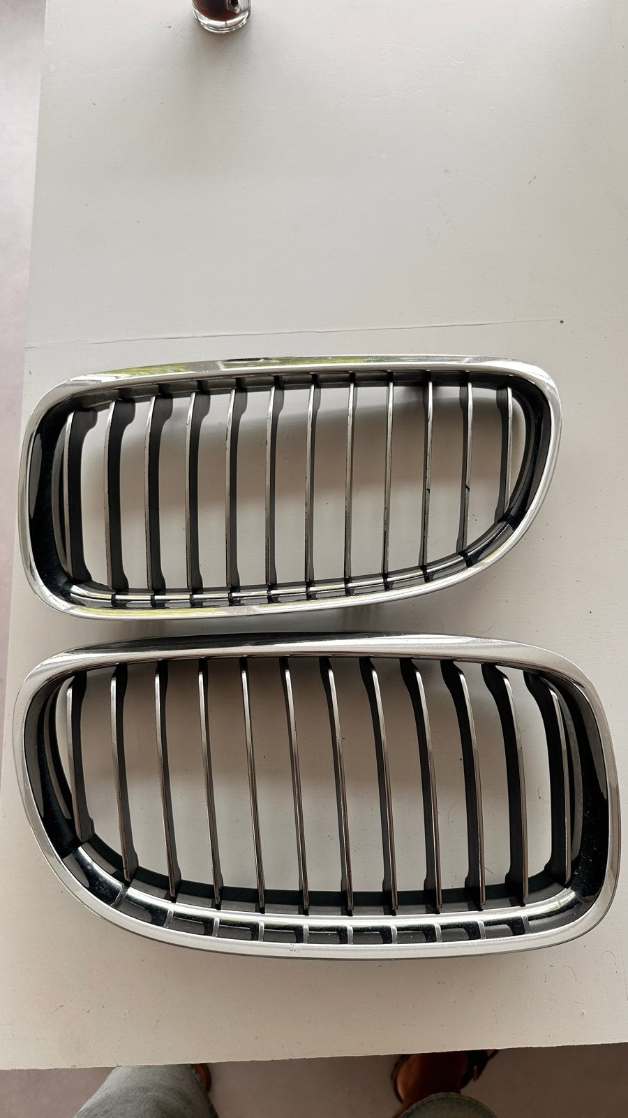 BMW Nieren Grille Set e92 - e93 Chroom/Zwart, Ophalen of Verzenden, Gebruikt, Voor, BMW