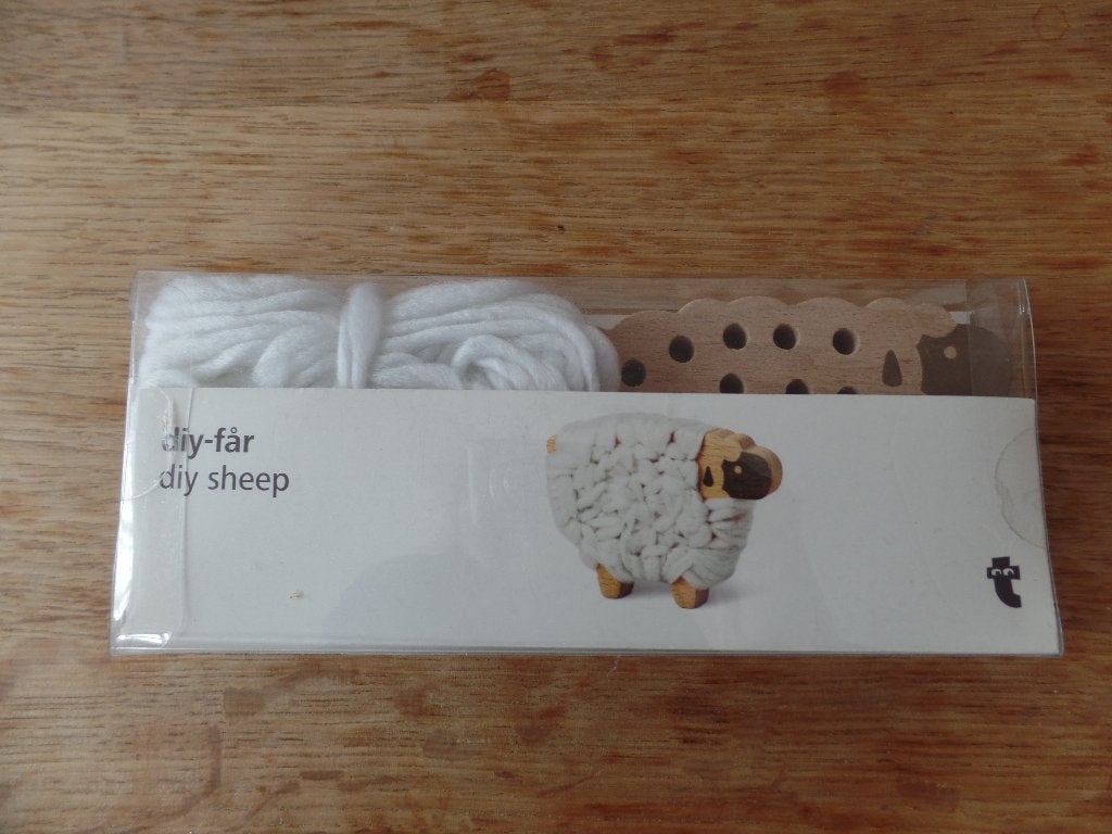 Creatief bezig zijn voor Pasen: NIEUW doe het zelf schaap, Ophalen of Verzenden, Nieuw, Knutselen